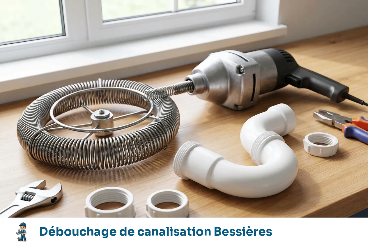 Débouchage de canalisation à Bessières