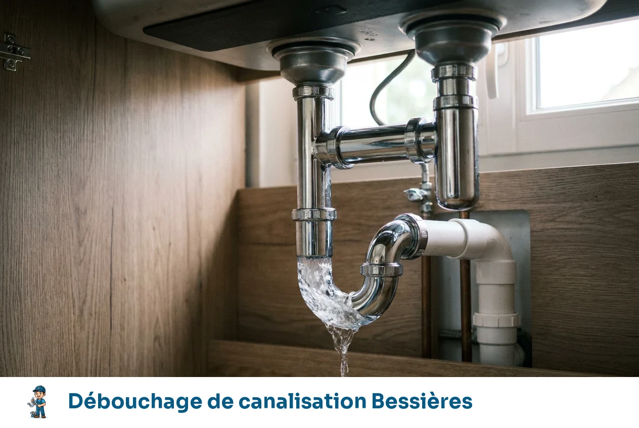 Débouchage de canalisation à Bessières