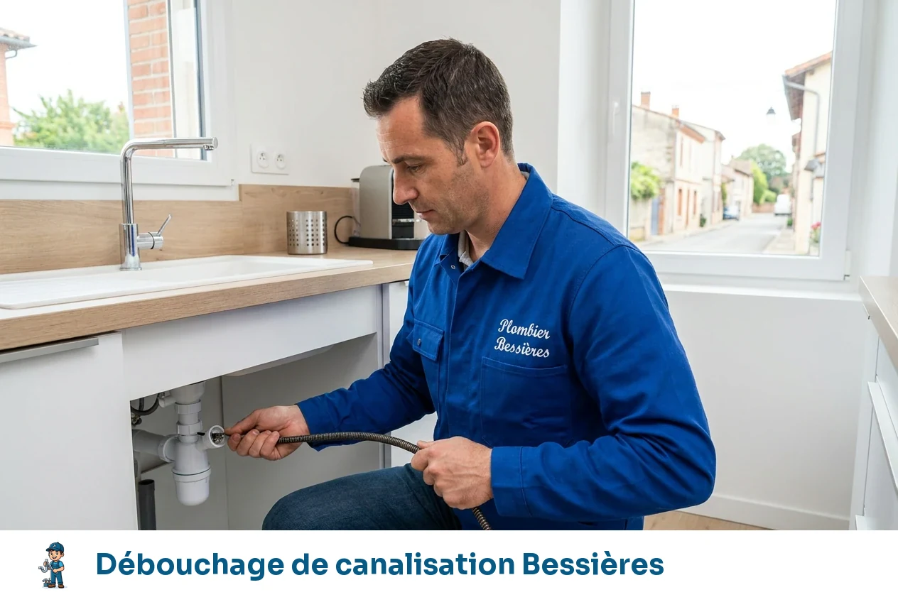 Débouchage de canalisation à Bessières