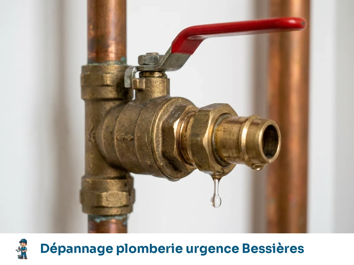 Dépannage plomberie urgence à Bessières