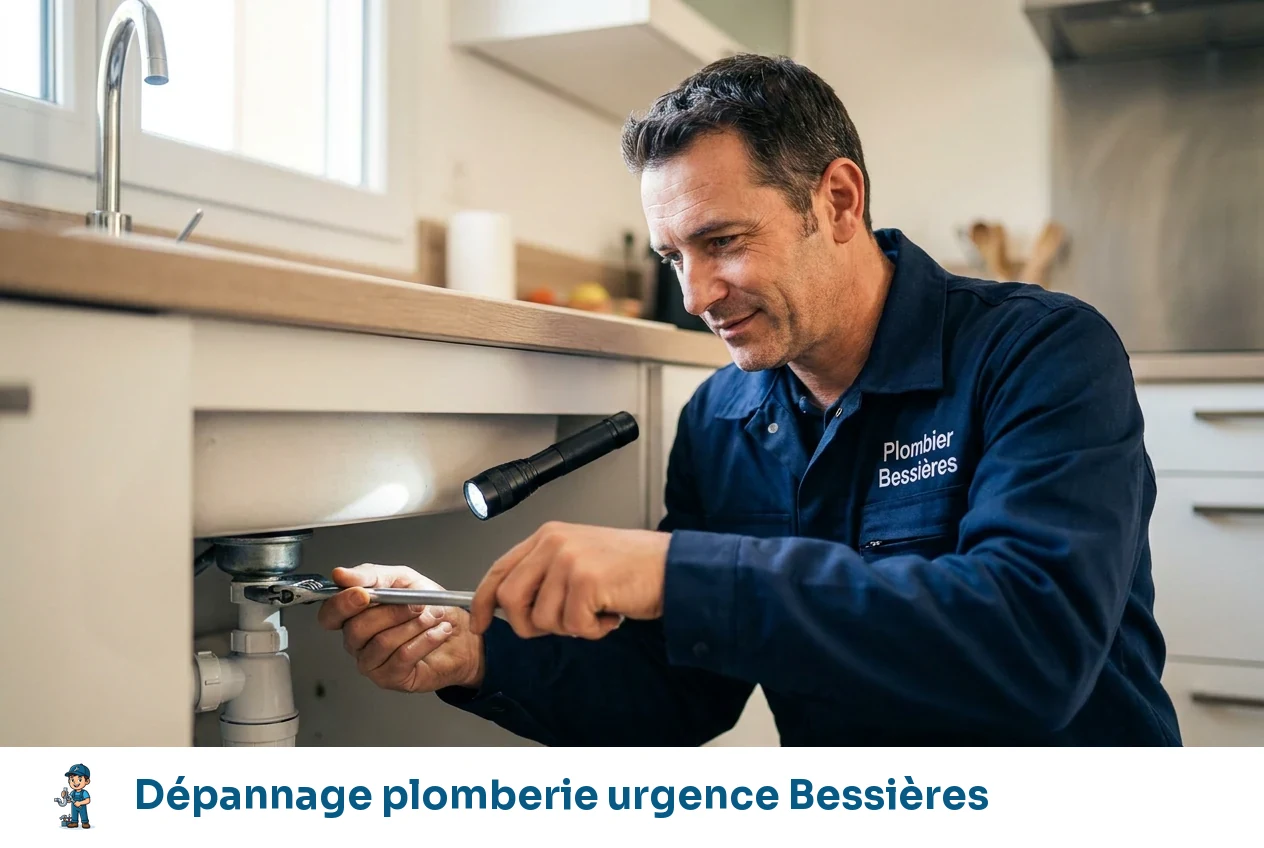 Dépannage plomberie urgence à Bessières