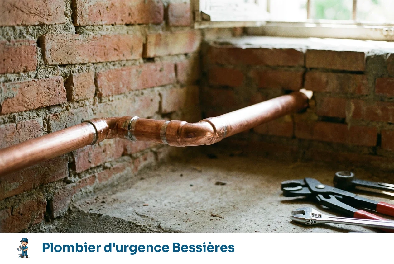 Plombier d'urgence à Bessières