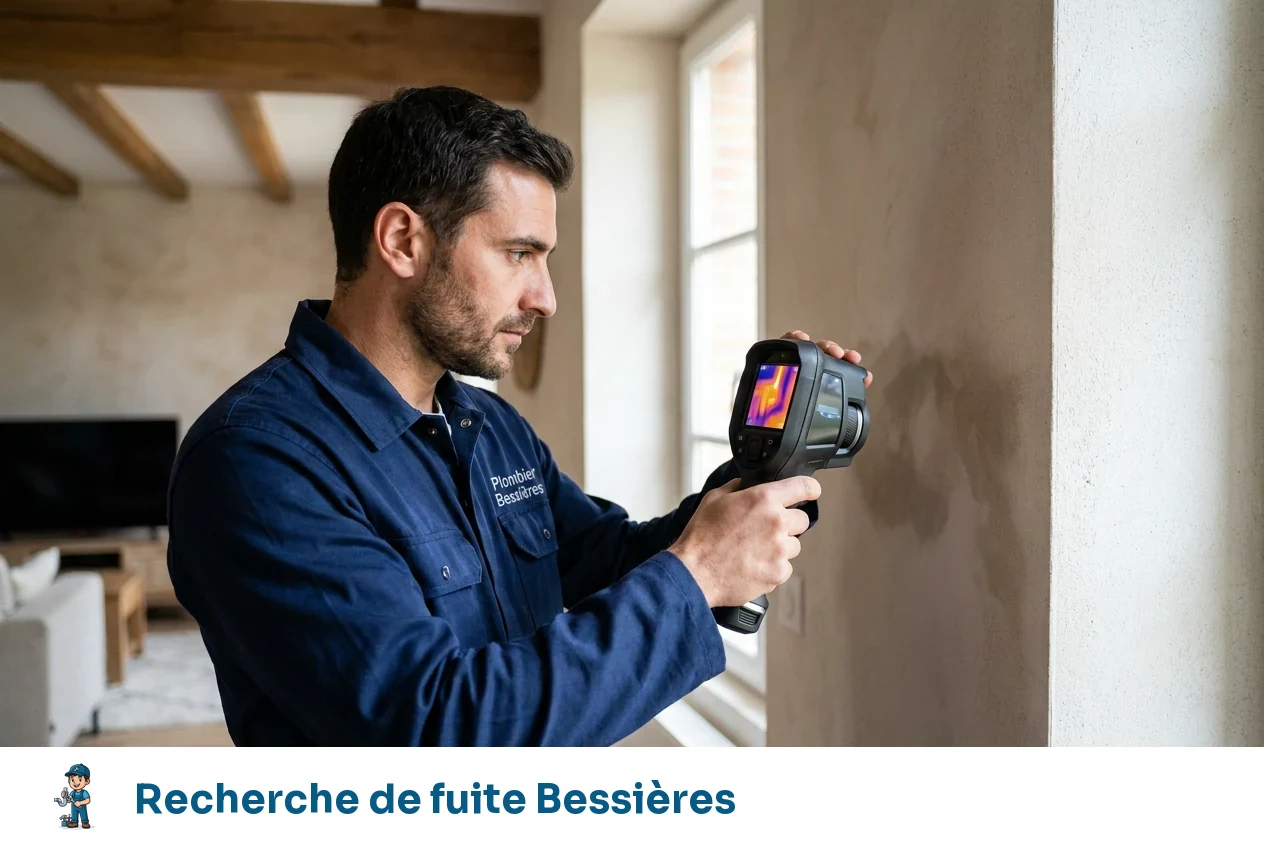 Recherche de fuite à Bessières