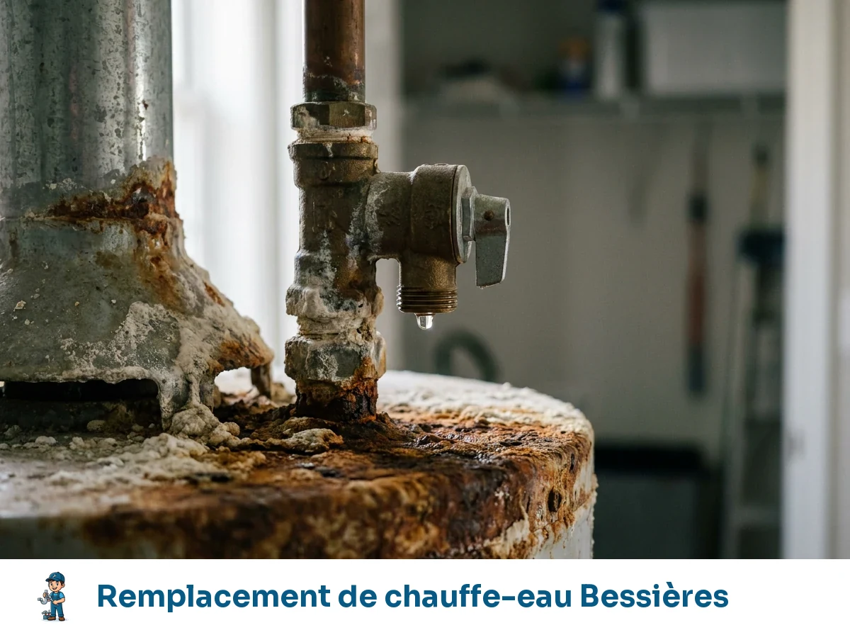 Remplacement de chauffe-eau à Bessières