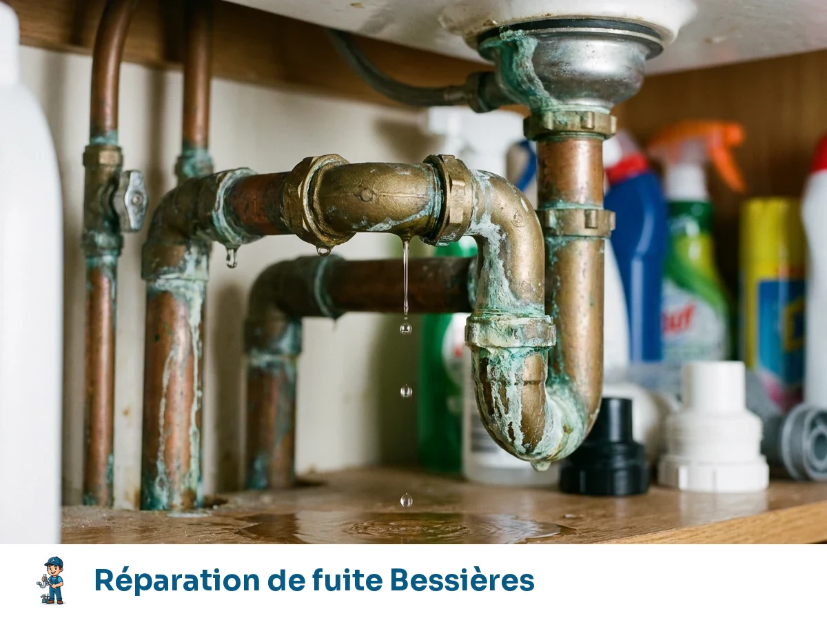 Réparation de fuite à Bessières