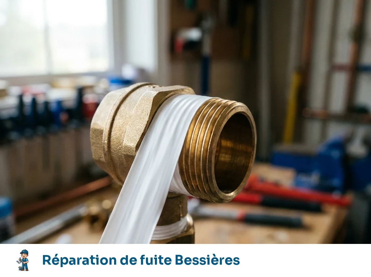 Réparation de fuite à Bessières