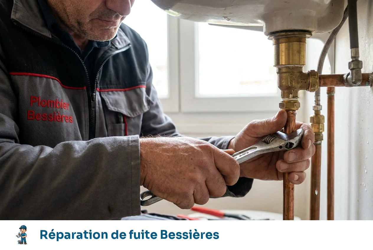 Réparation de fuite à Bessières